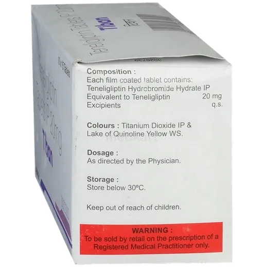 tiban 20mg tablet 15's
